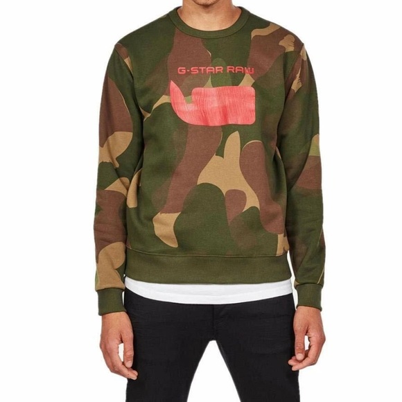 G-STAR Raw Mens Graphic Sweatshirt - Picture 1 of 14